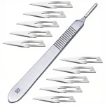Sterile Blades #11 with Scalpel Handle #3 (10 Pcs)