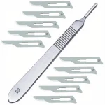 Sterile Blades #15 with Scalpel Handle #3 (10 Pcs)