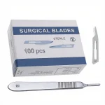 Surgical Blades #15C with Scalpel Handle #3 (100 Pcs)