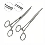 Kelly Hemostat Forceps 6.25" Straight/Curved