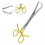 Bone Reduction Forceps 8" Ratchet Gold Handle