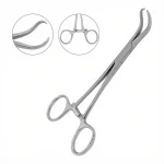 Bone Reduction Forceps Curved Ratchet Handle