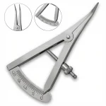 Castroviejo Caliper 3.5" Angled 0-20mm