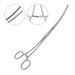 DeBakey Aortic Aneurysm Clamp 10" Curved 1x2 Teeth