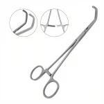 DeBakey Beck Vena Cava Clamp 8" Double Angled