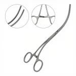 DeBakey Peripheral Vascular Clamp 7.75" Curved