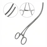 DeBakey Peripheral Vascular Clamp 8" Curved