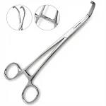 DeBakey Satinsky Vena Cava Vascular Clamp 9.5"