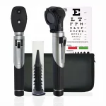 Fiber Optic Otoscope Set Black