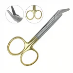 TC Universal Wire Cutting Scissors Angled Serrated
