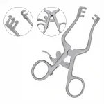 Weitlaner Retractor 4.5" 2x3 Prong Blunt