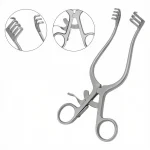 Weitlaner Retractor 5.5" 3x4 Prong Blunt
